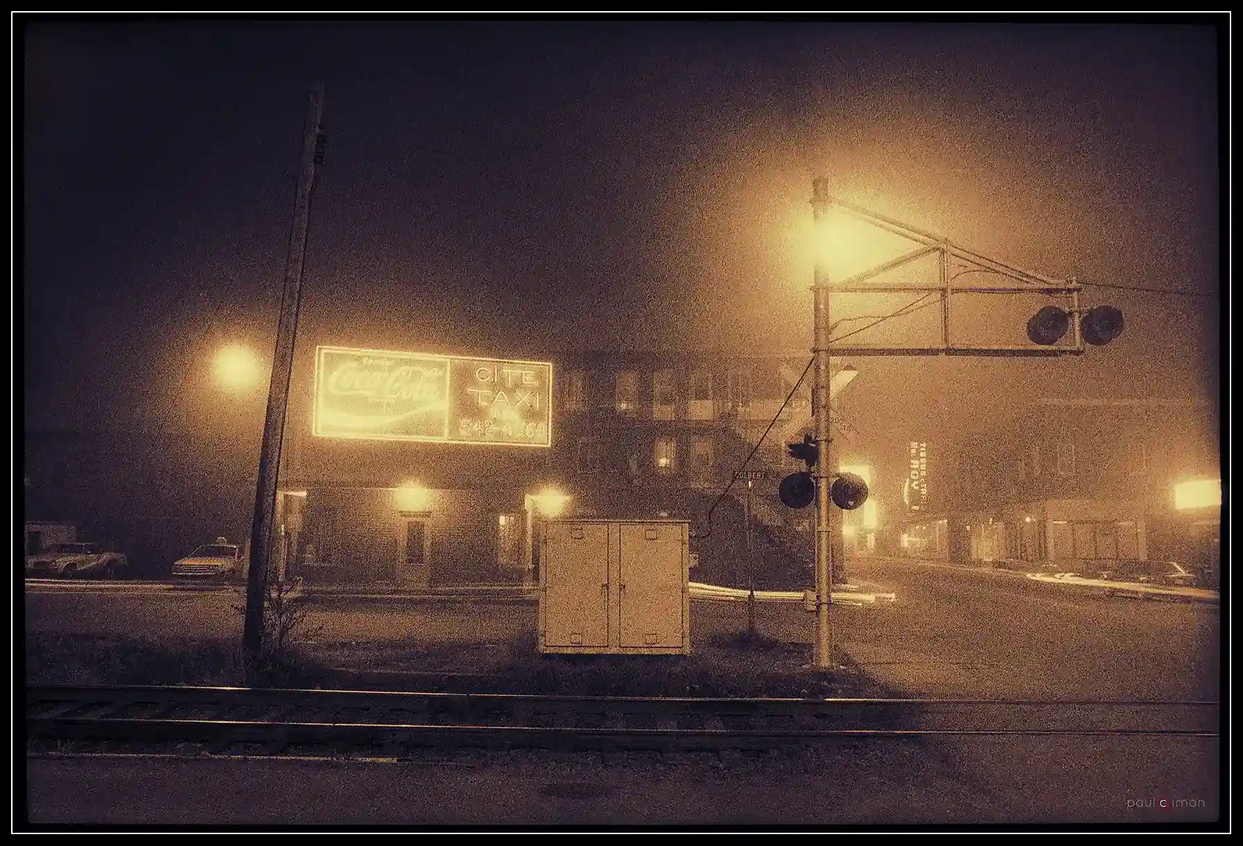 86402 paysage urbain night life de Jonquière
